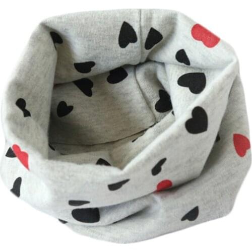 New Autumn Winter Children Cotton Scarf Kids Cartoon Casual Scarf Baby Boys Girls Scarves Child Collar O Ring Magic Neckerchief