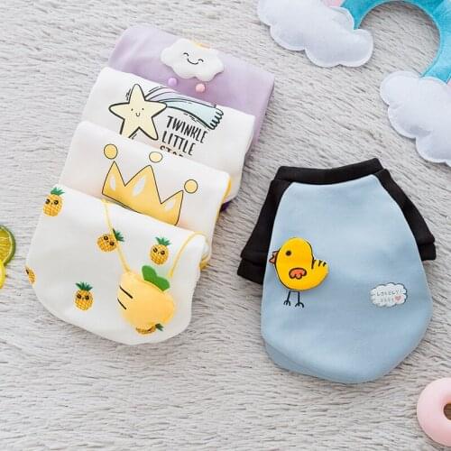 Cat Clothes Thin Breathable Pet Dog Clothes for Sphinx Clothes 90% Cotton dog costume pets small dog clothes shih tzu clothes