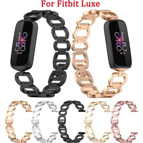 For Fitbit Luxe wristwatch Replacement Stable Watch Steel belt Strap For Fitbit Luxe style Wristband smart bracelet Bracelet