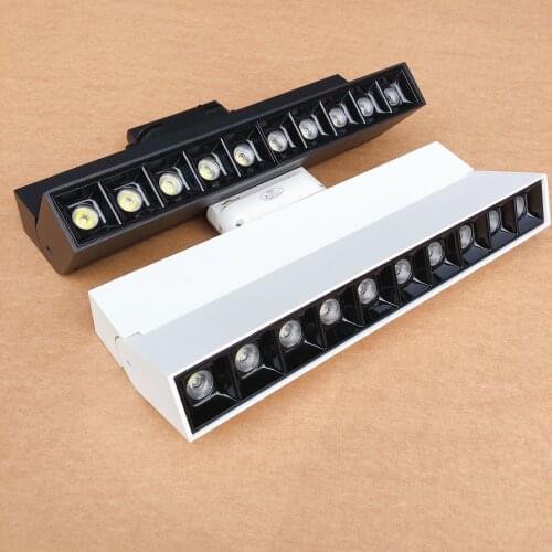 High Power LED Track Light 12W 20W LED Spotlight Recessed Ceiling Lamps for Living Room Clothing Shoes Shop Stores Showroom