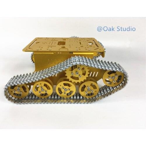T300,All metal tnak, with Metal tank,Aluminum alloy chassis, for DIY, Robert,smart tank car,study project