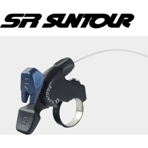 SR SUNTOUR Mountain Bike Front Fork Remote Control Switch Damper Controller Wire Control Oil and Gas Damping Locking Switch