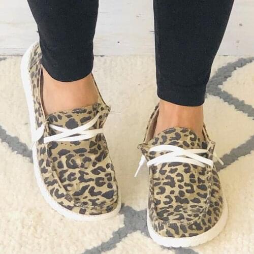 Women Lady Flat Shoes Loafers Lace Up Anti-slip Breathable Casual for Outdoor -MX8