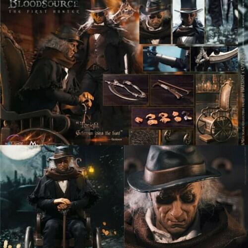 1/6 The First Hunter Male Soldier HatShot & CYYTOYS HS-10 Bloodsource 12'' Action Figure Collectable Model Toy
