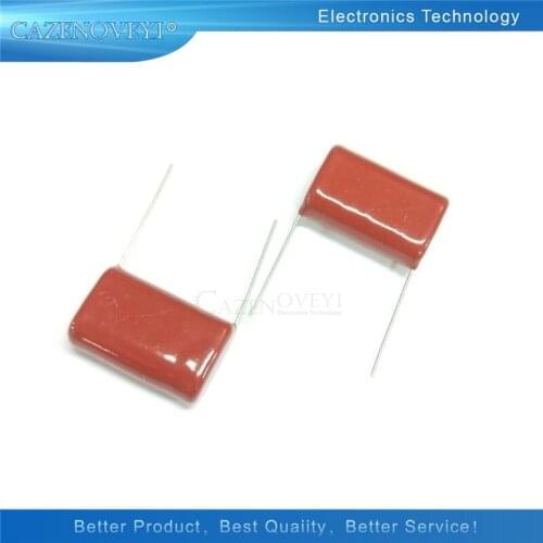 10pcs/lot 400V105 1UF Pitch 20MM 400V 105 1000NF CBB Polypropylene film capacitor In Stock