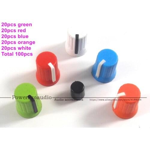100PCS Colorful Rotary Control Knob For Pioneer XDJ-RX R1 RZ AERO DJM-T1 S9 DIY DJ