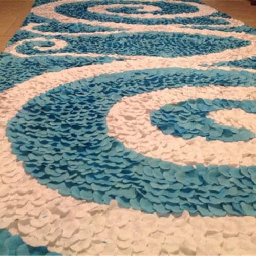 1000/3000 pcs/Lot Rose Petals Wedding Petale De Rose Mariage Romantic Artificial Rose Flower Petals Party Decoration 5Z