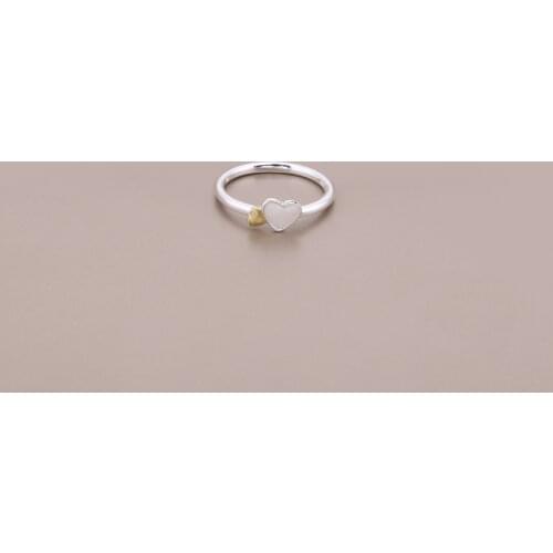 Ajax Thin 925 Sterling Silver Womens Heart Initial Ring 2021 ringen voor vrouwen For Teen Girls Girlfriend Birthday Gifts