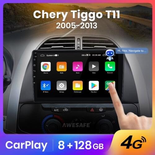 AWESAFE PX9 for Chery Tiggo T11 1 2005-2013 Car Radio Multimedia video player GPS 4G wifi 2 din Android 10.0 2GB+32GB