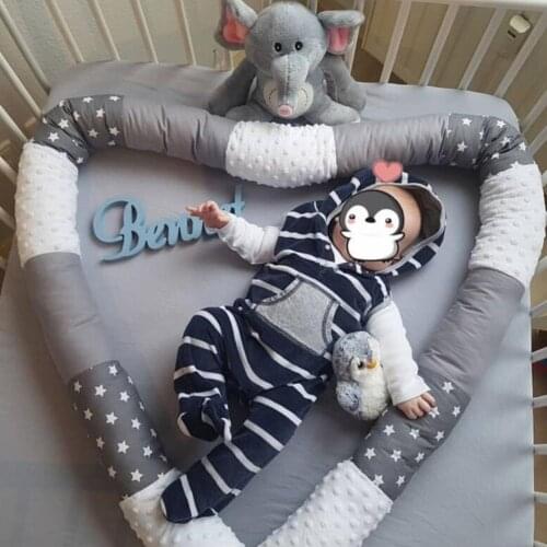 Bumper Snake Safe Anti-collision Crib Bumper Cot Pillow For Baby Bed Barriers For Newborn Baby Room Decoration Cushion