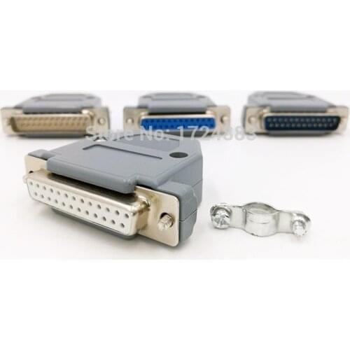 DB25 serial data cable connector adapter plug 2 row Plug 25pin hole female Male port socket D type DP25