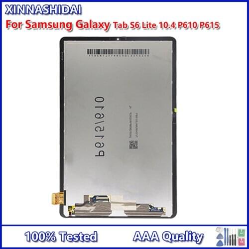 For Samsung Galaxy Tab S6 Lite P610 P615 SM-P610 SM-P615 LCD Display Touch Screen Glass Panel Digitize Assem