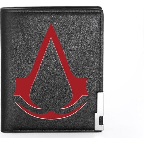 Classic Fashion Assassin Theme Leather Mens Wallet