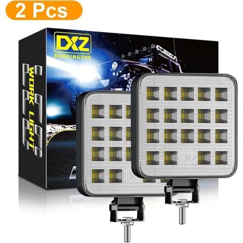 Mini 19LED Work Light Flood Beam Bar Car SUV ATV Off-Road Driving Fog Lamps LED Bar Worklight Offroad Work Light Accessories New