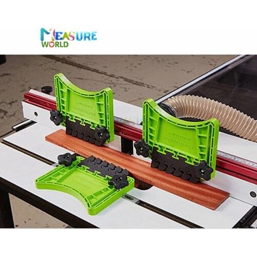 NEW Multi-purpose Feather Loc Board Set Woodworking Engraving Machine Double Featherboards Miter Gauge Slot Woodwork Tool DIY