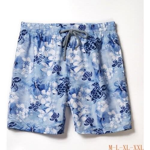 2021 New Mens Ultra-light and Packable Jungle Turtles Swimwear Beach Surf Pants Quick Dry Luxury Board Shorts Boxer Bermudas