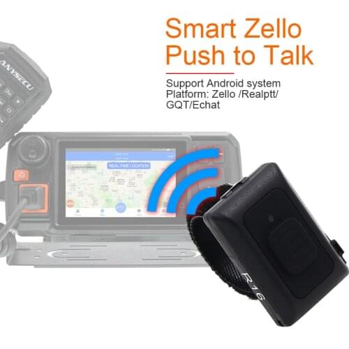 2021 New Bluetooth Button Support Andriod IOS Moblie Phone work with Zello PTT Application