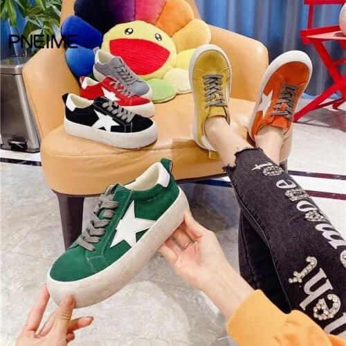 New Womens Fashion Frosted Distressed Dirty Shoes Thick-soled Low-top Casual Canvas Shoes Versatile High Street Sneakers