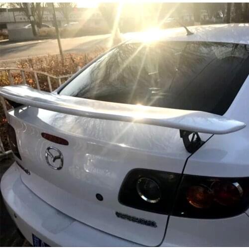 New design high quality Racing Wing Aluminum metal Bracket Stand Spoiler for 2006 to 2013 mazda RX 8 by primer paint spoilers