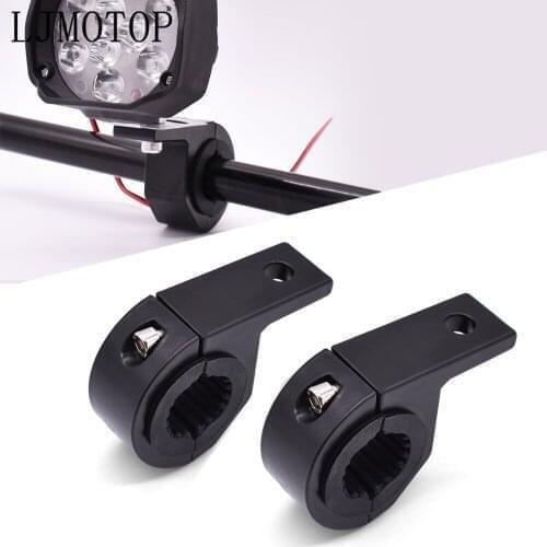 New For SUZUKI TL1000 R/S DL650/V-STROM GSR600 GSXR1000 Motorcycle LED Headlight Clamps Brackets Tube Clamp Mount Kit