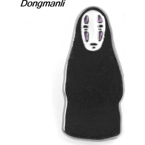 P3807 Dongmanli Anime Ghost Metal Enamel Brooches and Pins Lapel Pin Backpack Badge Collar Jewelry