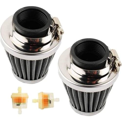 35Mm Air Filter(2Pcs)for 50Cc,70Cc,90Cc,100Cc,110Cc,Atv Dirt Bike Pit Bike Dune Buggy Four Wheeler Quad Bikes