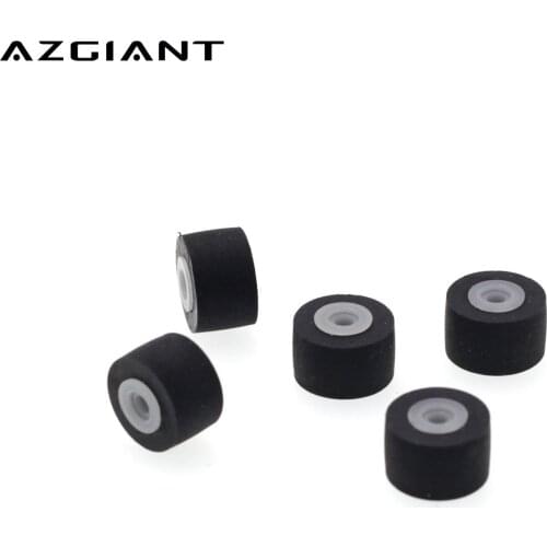 5pcs 10mmx7x2mm car retractor press belt pulley deck audio pressure recorder player cassette deck pinch roller tape Card Seat