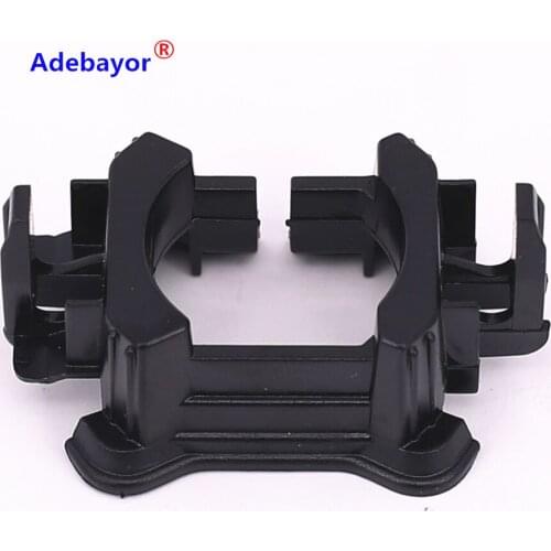 5X Car HID Headlight Base for Citroen Peugeot 508 New Ford Modeo H7 HID Adapter Socket Connector Holder Xenon Bulb Base 035