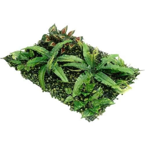 6 Pieces Artificial Plant Flower Plants Wall Panels Shop Window Background Floral Greenery Decor Ornaments