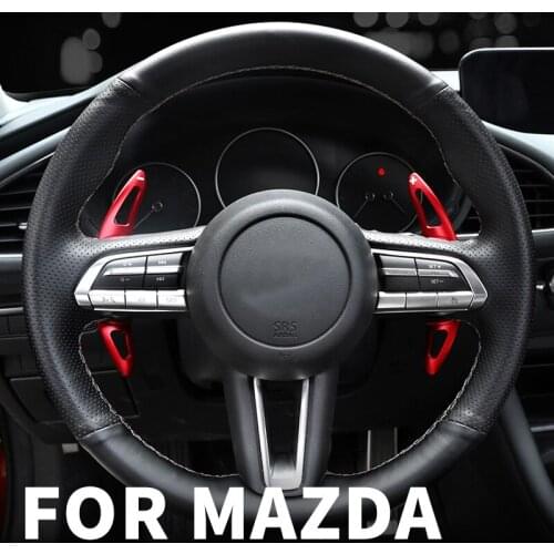 Aluminum alloy Car steering wheel shift paddle modification For MAZDA 3 6 CX-4 CX4 2013 CX5 CX-5 2016 car accessories 2014-2021