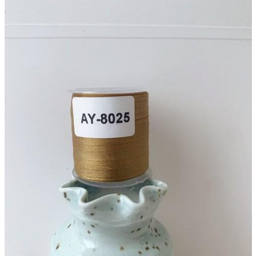 AY-8025 A Roll Wholesale 2mm-36mm 100% Pure Silk Embroidery Ribbons Handcraft Supply Double Faced Thin Taffeta Silk Ribbon