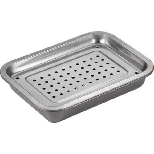 Stainless Steel Tea Tray Tea Set Drinking Tea Suitable For Restaurant Hotel Canteen Plant Saucer Tableware Set