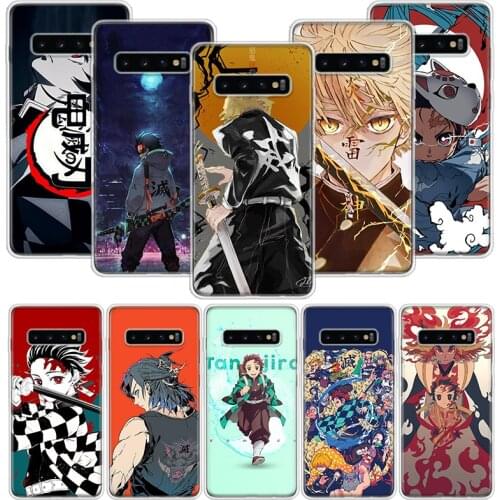 Anime Demon Slayer Kimetsu no Yaiba Phone Case for Samsung Galaxy A51 A71 A50S A20E A30 A40 A70S A10S A01 A21 A41 A52 A20S A6 A7