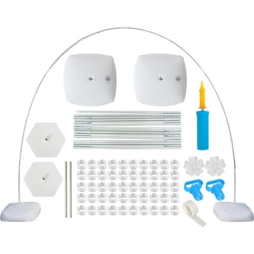 Balloon Bracket Kit With Water Injection Base And Adjustable Stand Balloons Accessories Reusable Party Decoration