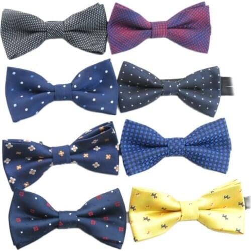 Children tie bow boy ties for boys girl new fasion kid bowtie Variety pattern cravata child dot ties for Tuxedo