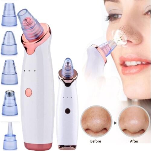 Electric Facial Cleansing Pore Cleaner Blackhead Black Point Vacuum Cleaner Silicone Washing Grease foundation cleaning brush