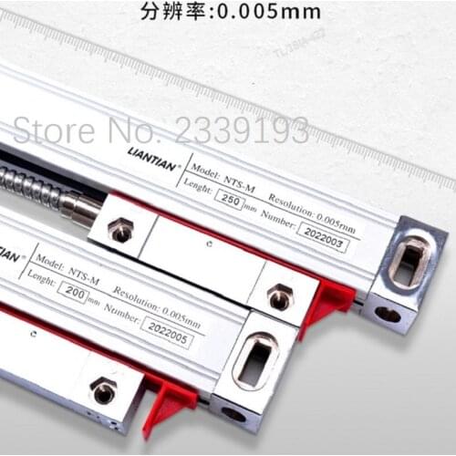 Customized digital display grating ruler for machine tool wire cutting displacement sensor spark lathe grinder milling machine