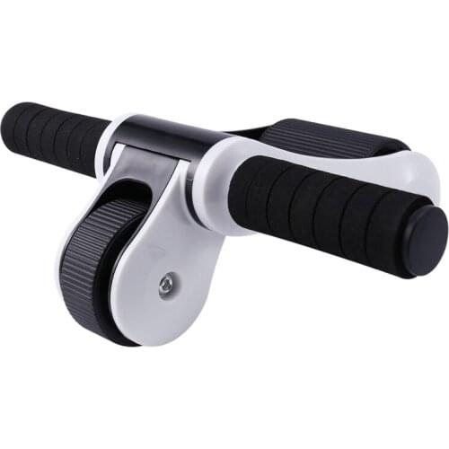 Abdominal Wheel Exercise Roller Foldable Fitness Mens and Womens Home Gym Mute Roller Arm Training Fitness Equipment