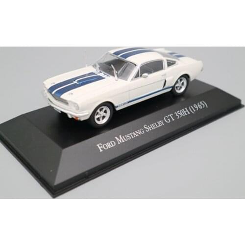 Diecast 1/43 Scale Metal Alloy Classic Car Diecast Model GT 350h1965 MUSTANG SHELBY Toy Collection Toy for Kids Child