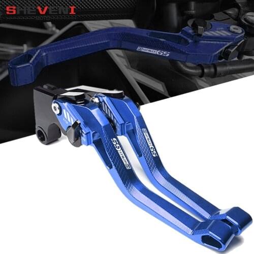 LOGO R1250GS New Modified Motorcycle CNC Aluminum 5D Adjustable Brake Clutch Levers For BMW R1250GS ADV R 1250 GS 2018 2019