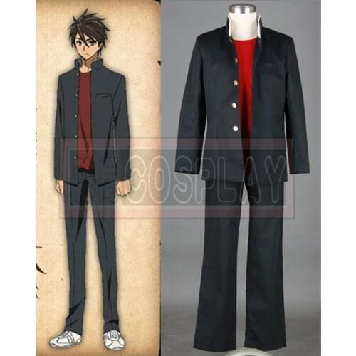 New Arrival Highschool of The Dead Cosplay Takashi Komuro Cosplay Costume