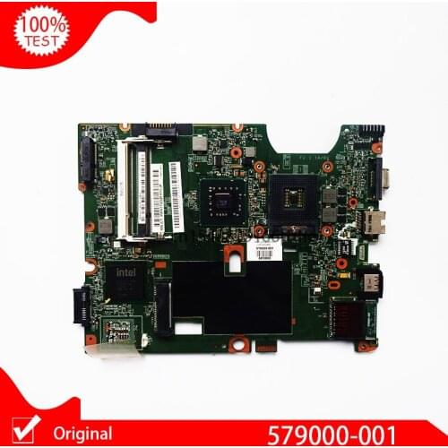 Original 579000-001 laptop Motherboard For HP CQ60 G60 MB 07239-4 48.4H501.041 main board