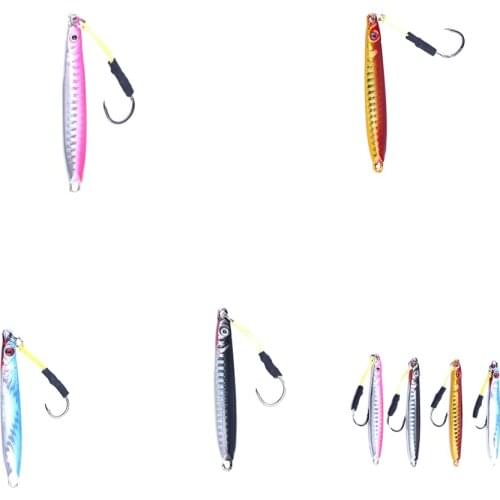 Sharp Alloy Bait Holder Fishhooks Classic Barbed Metal Angling Spinner Stosh Fishing Accessory