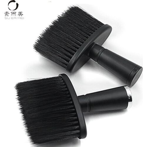 Hairdressing neck cleaning tool special cleaning hair brush for hair salons plastic nylon hairdressing brush