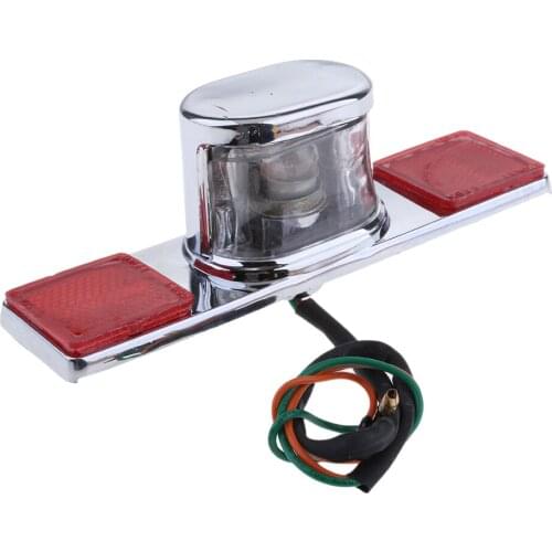 1 Pcs Side Mount Motorcycle License Brake Tail Light Set For Honda CMX250 Rebel 250 CA250