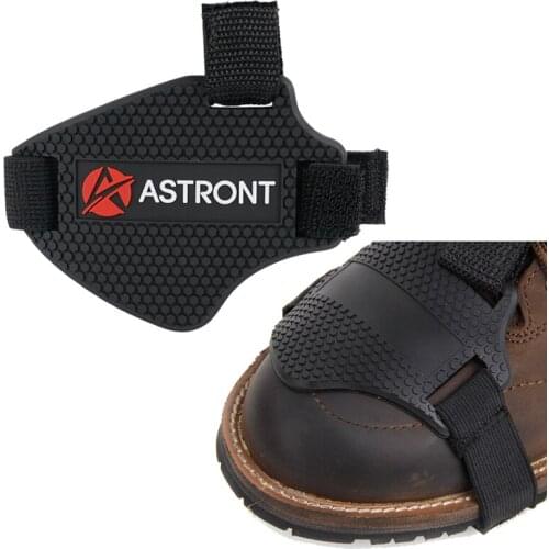 Motorcycle Shoes Protective Adjustable Motorbike Gear Shifter Shoe Boots Protector Shift Sock Boot Cover Shifter Guards Black