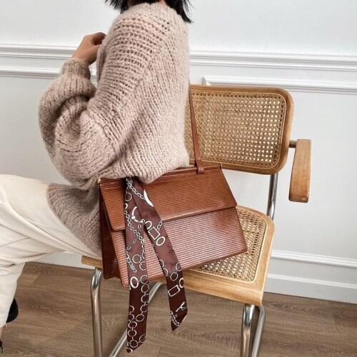 Winter Black Quilted Retro Large-Capacity Crossbody Bag Womens Bag 2020 New Fashion All-Match Simple Shoulder Bag Tote Bag