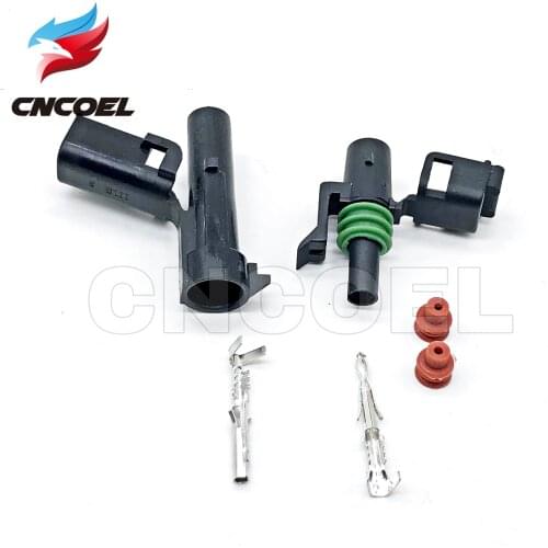 1 Pin 12010996 12015791 Female Male Weather Pack Electrical Wire 2.5 Connector Plug Sealed Wiring Automobile Connectors