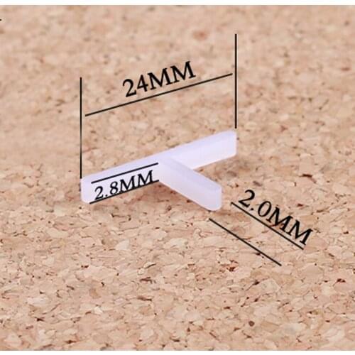 Brand New Tile Line Tileline T-Shape Tiling Spacers Tile Spacer Of T Shape 2mm 100pcs