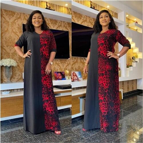 African Dresses For Women Plus Size Boubou Ankara Dashiki Maxi Dress Bazin Riche 2021 Muslim Party Gowns Ladies Clothing
